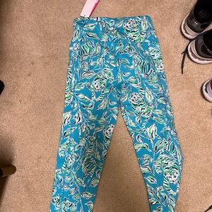 Lilly Pulitzer yoga pants THIS SEASON, direct from Palm Beach store.